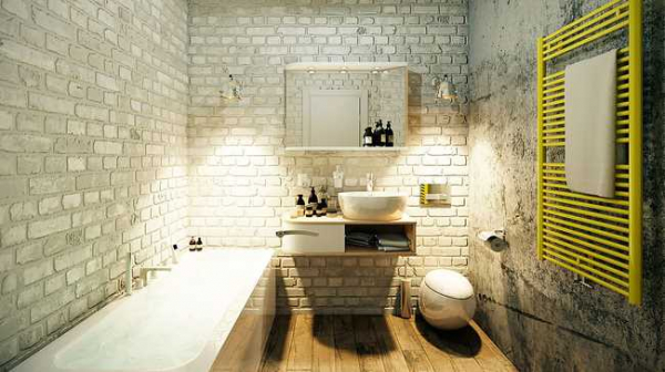 Туалет в стиле лофт — рекомендации по оформлению и красивые примеры