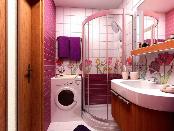 Душевая кабина в дизайне интерьера маленькой ванной комнаты — примеры стильных решений для оптимизации пространства и создания комфорта