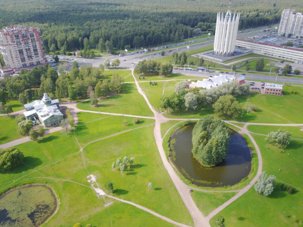 Интересные места: Сад Бенуа в Санкт-Петербурге