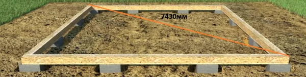 Фундамент для каркасного дома сделать не дорого