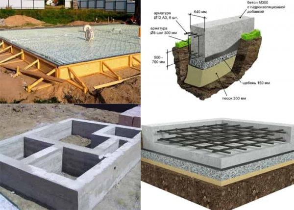 Монолитный или ленточный фундамент