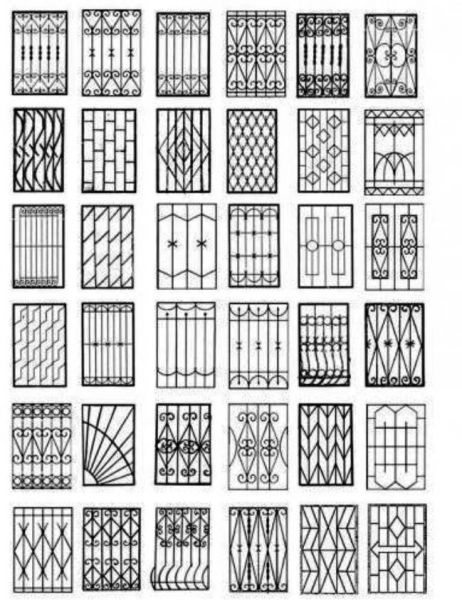 Решетки на окна своими руками
