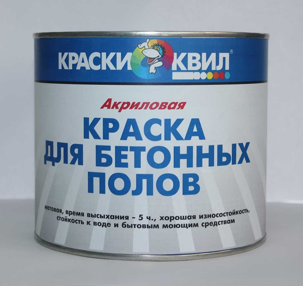 Высококачественная износостойкая краска для пола из бетона: особенности и виды