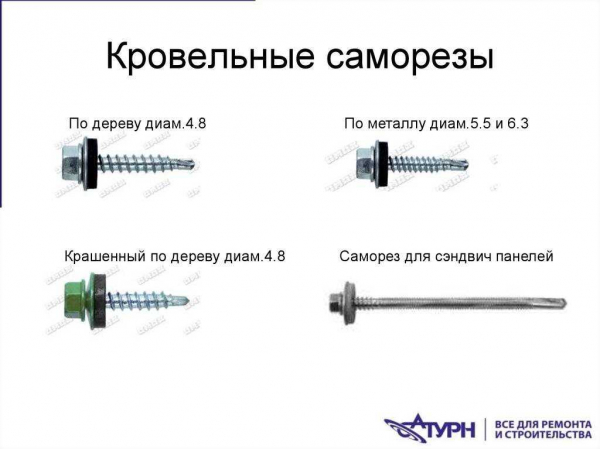 Виды саморезов для пластиковых окон: как выбрать, плюсы и минусы применения