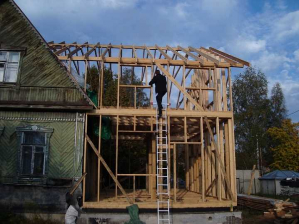 Как сделать пристройку из бревна к дому: лучшие способы расширения жилого пространства